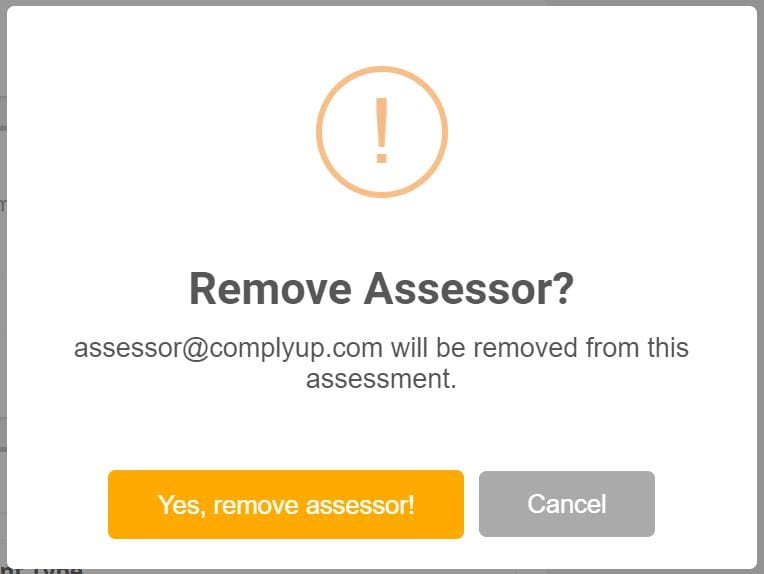 ComplyUp Nist 800-171 Compliance Remove User