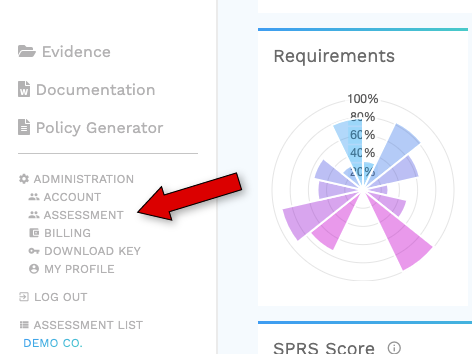 Assigning Assessment Users - Location