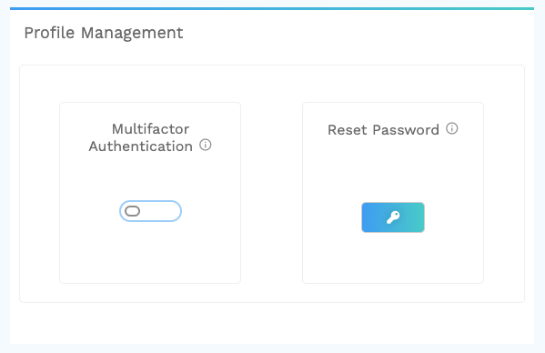 Profile Management - My Profile